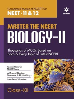 Front cover_Master The NCERT for NEET Biology - Vol.2