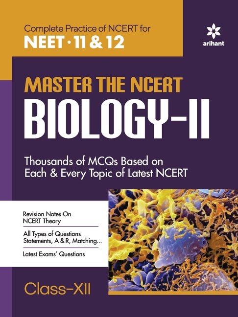 Front cover_Master The NCERT for NEET Biology - Vol.2