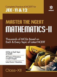 Couverture_Master The NCERT for JEE Mathematics - Vol.2
