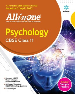Front cover_CBSE All In One Psychology Class 11 2022-23 Edition (As per latest CBSE Syllabus issued on 21 April 2022)