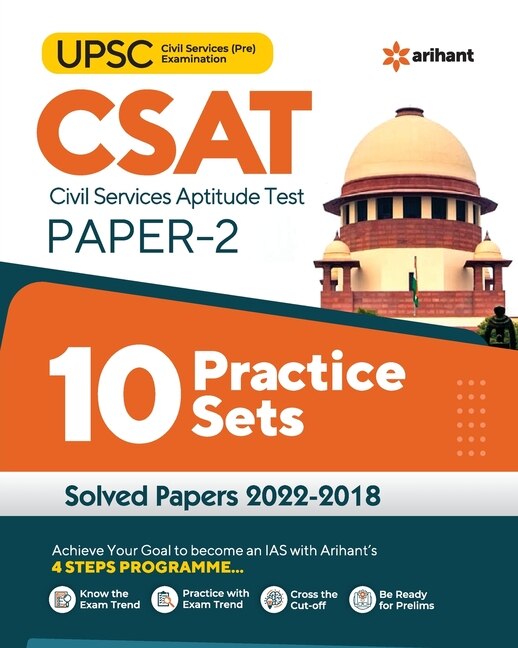 Front cover_10 Practice Sets UPSC CSAT Civil Services Aptitude Test Paper 2 2023