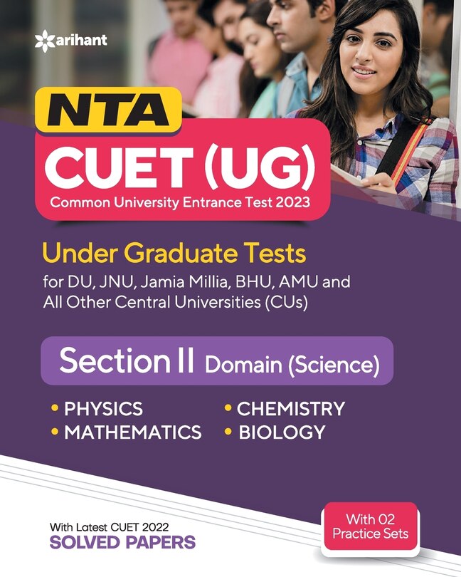Front cover_NTA CUET UG 2023 Section 2 Domain Science