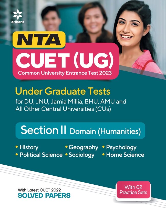 Front cover_NTA CUET UG 2023 Section 2 Domain Humanities