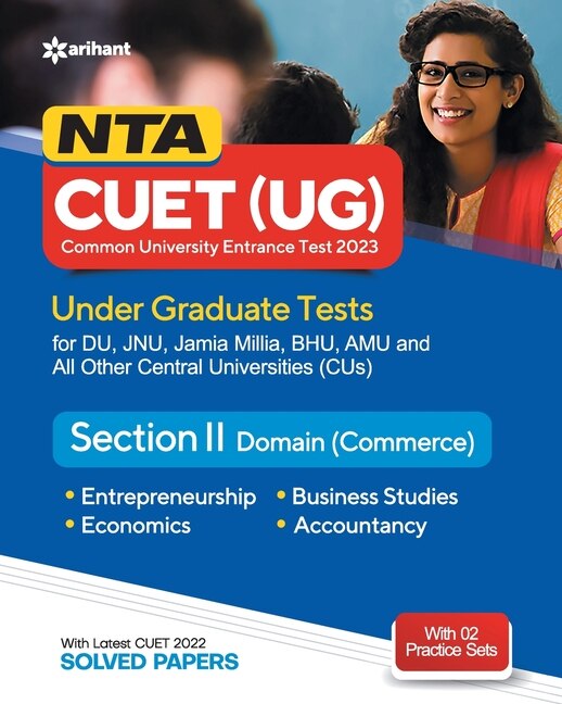 Couverture_NTA CUET UG 2023 Section 2 Domain Commerce