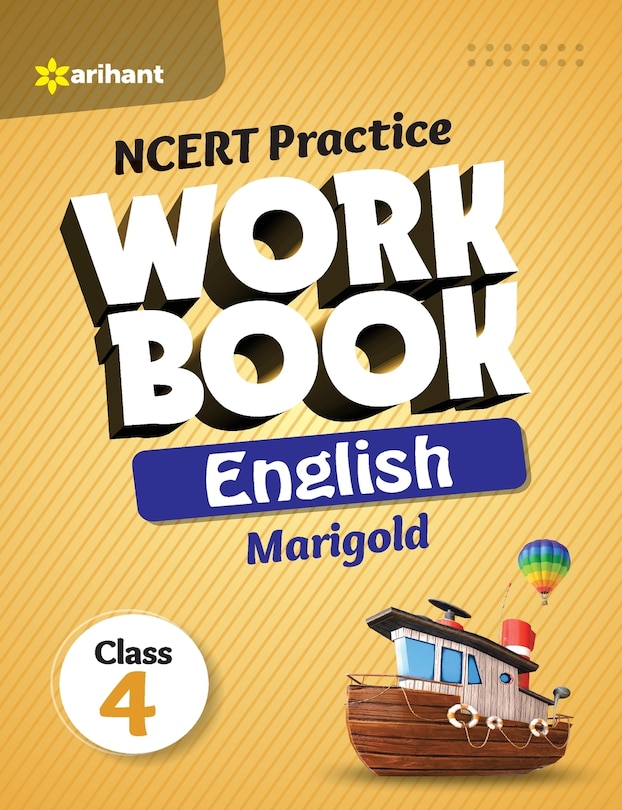 Front cover_NCERT Practice Workbook English Marigold Class 4th