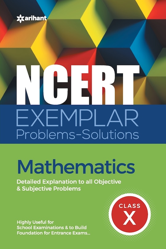 Front cover_NCERT Exemplar Problems-Solutions Mathematics class 10th