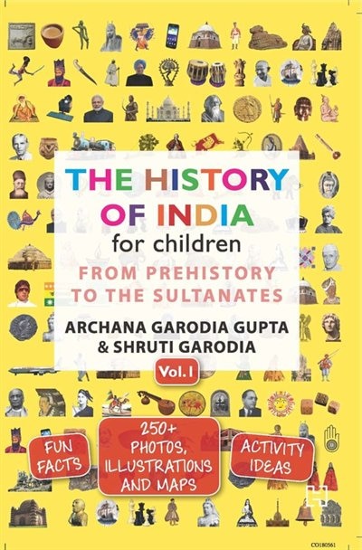 Front cover_The History Of India For Children Vol 1