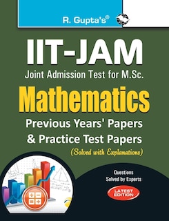 Front cover_IIT-JAM M.Sc. Mathematics Practice Test & Previous Years' Papers (Solved)