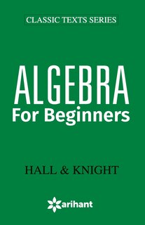 Front cover_Algebra for Beginners