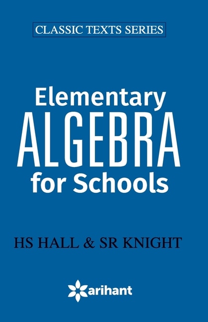 Couverture_Elementry Algebra for School