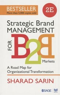 Couverture_Strategic Brand Management for B2B Markets