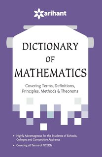 Front cover_Dictionary of Mathematics