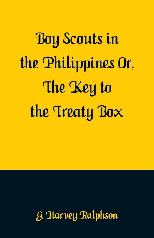 Couverture_Boy Scouts in the Philippines
