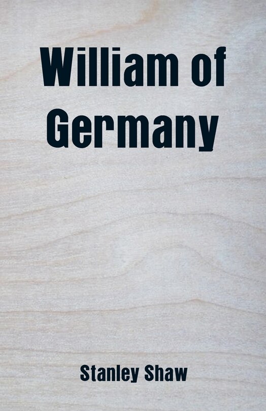 Couverture_William of Germany