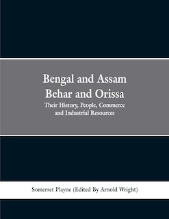 Front cover_Bengal and Assam, Behar and Orissa