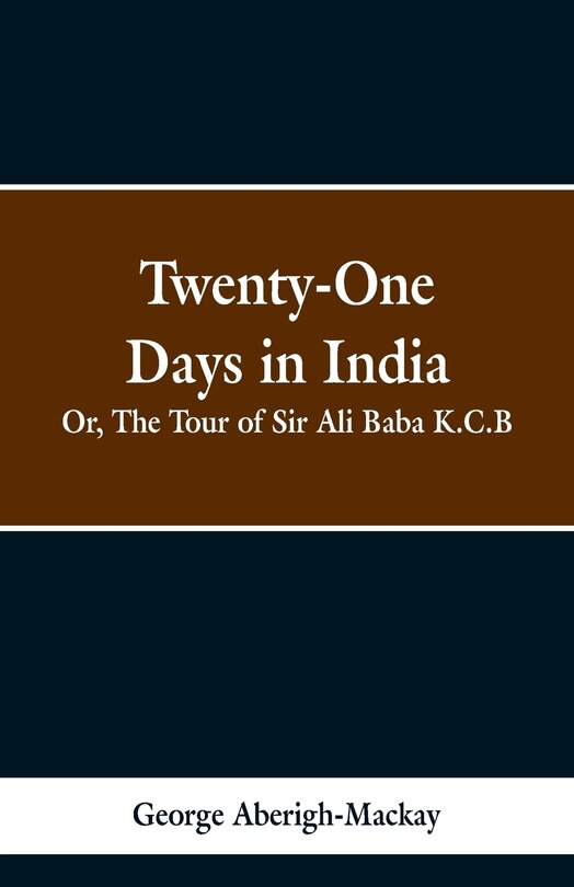 Front cover_Twenty-One Days in India