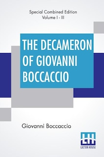 Couverture_The Decameron Of Giovanni Boccaccio (complete)