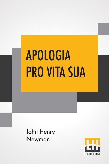 Front cover_Apologia Pro Vita Sua