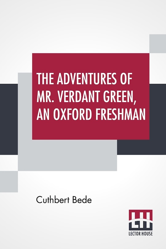 Front cover_The Adventures Of Mr. Verdant Green, An Oxford Freshman
