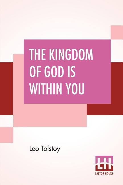 Front cover_The Kingdom Of God Is Within You