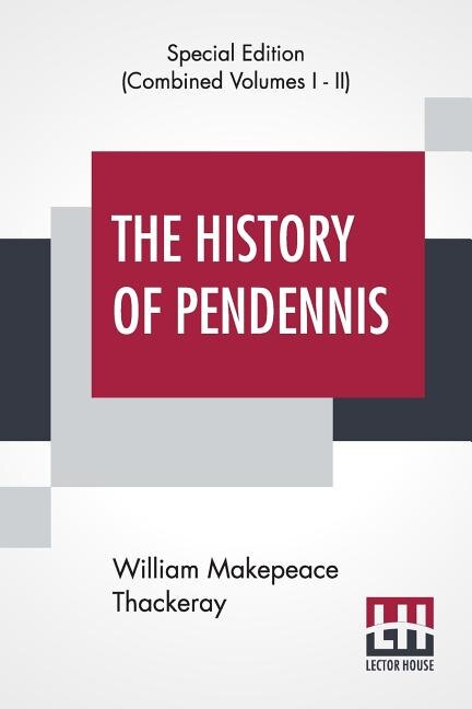 Front cover_The History Of Pendennis (complete)