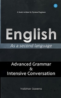 Couverture_English - As a second language Advanced Grammar & Intensive Conversation