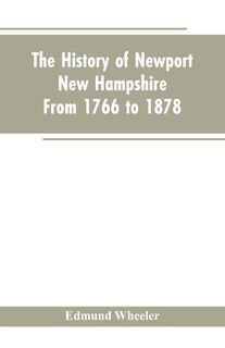 Front cover_The History of Newport, New Hampshire
