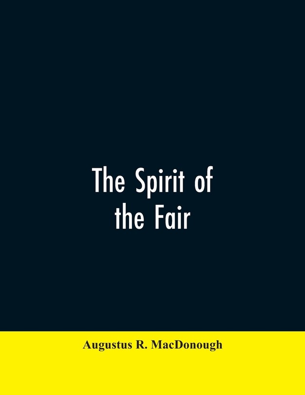 Couverture_The Spirit of the Fair