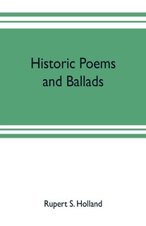 Front cover_Historic poems and ballads