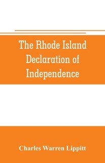 Front cover_The Rhode Island declaration of independence