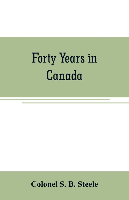 Front cover_Forty years in Canada