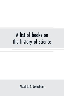 Front cover_A list of books on the history of science
