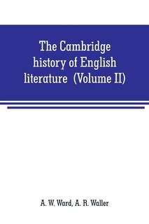 Front cover_The Cambridge history of English literature (Volume II) The End of the Middle Ages