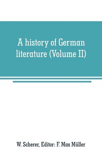 Front cover_A history of German literature (Volume II)