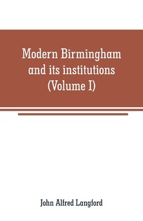 Front cover_Modern Birmingham and its institutions