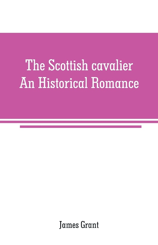 Front cover_The Scottish cavalier