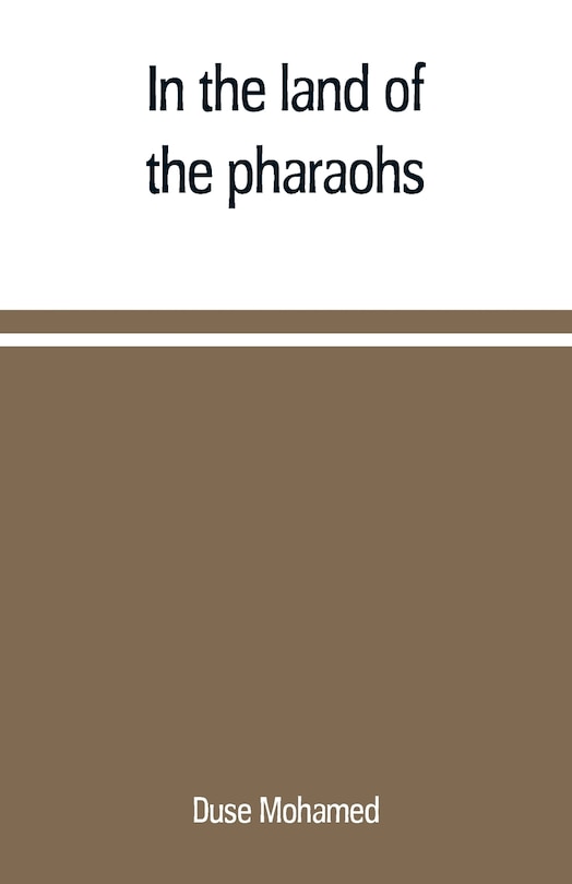 Front cover_In the land of the pharaohs