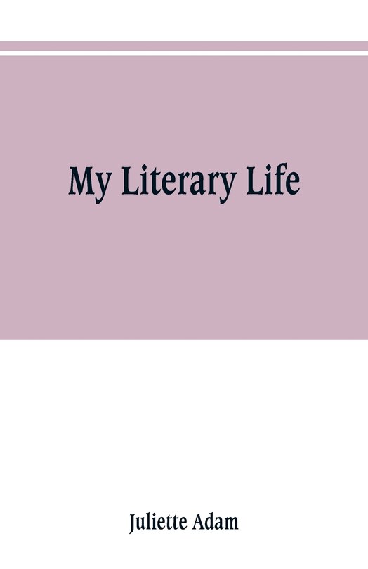 Front cover_My literary life