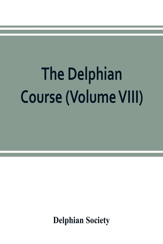 Front cover_The Delphian course