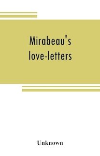 Couverture_Mirabeau's Love-letters