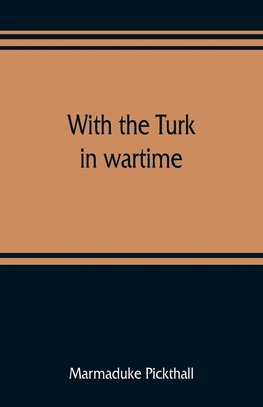 Couverture_With The Turk In Wartime