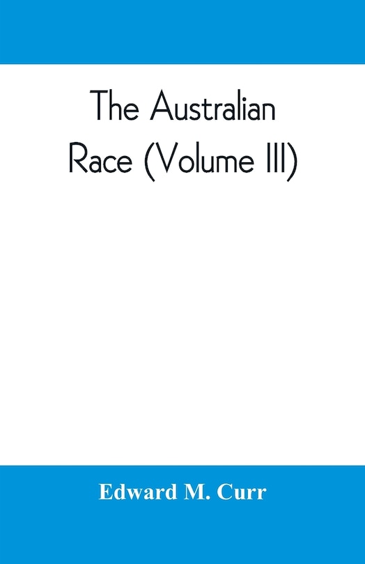 Couverture_The Australian Race