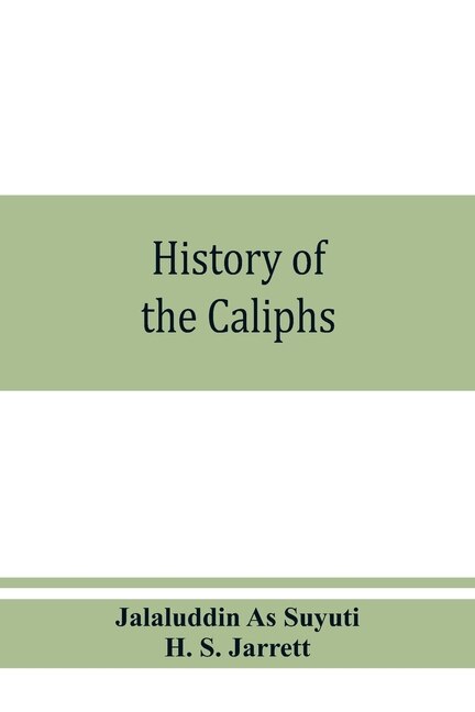 Front cover_History Of The Caliphs