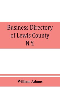 Couverture_Business directory of Lewis County, N.Y.