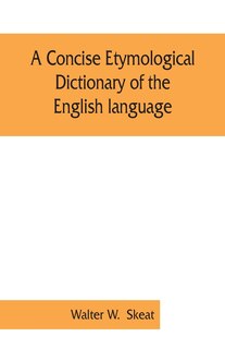Couverture_A Concise Etymological Dictionary Of The English Language