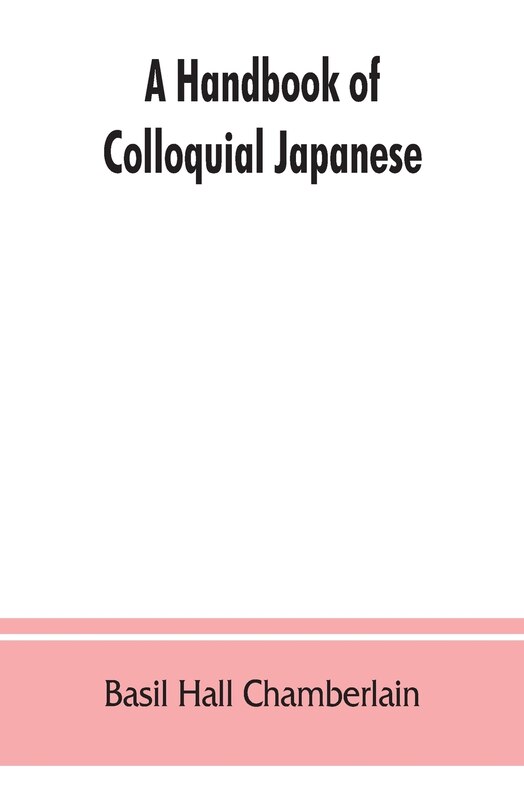 Couverture_A Handbook Of Colloquial Japanese