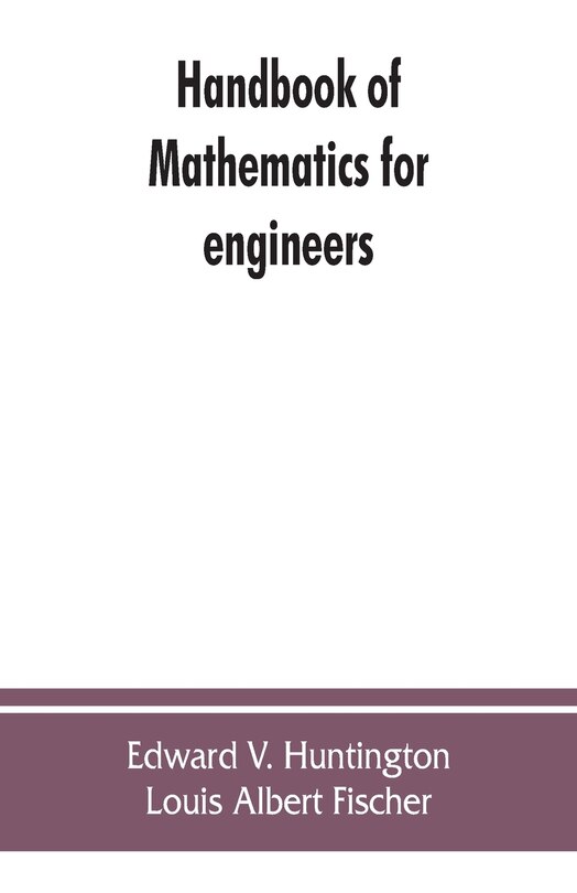 Front cover_Handbook Of Mathematics For Engineers