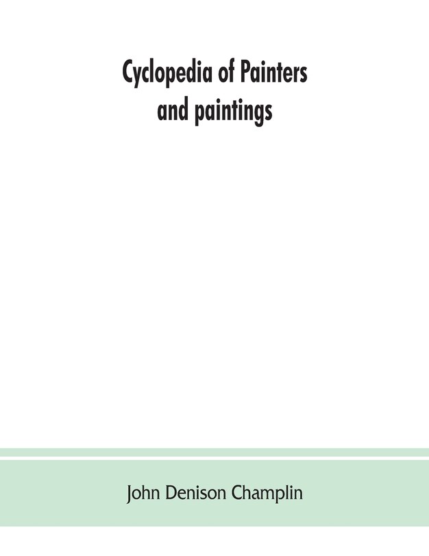 Couverture_Cyclopedia Of Painters And Paintings