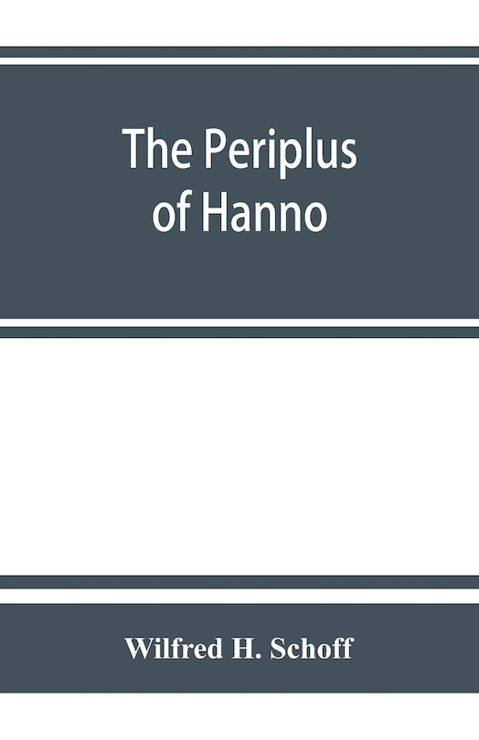 Front cover_The Periplus of Hanno; a voyage of discovery down the west African coast