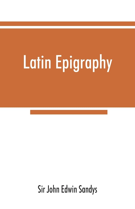 Front cover_Latin epigraphy